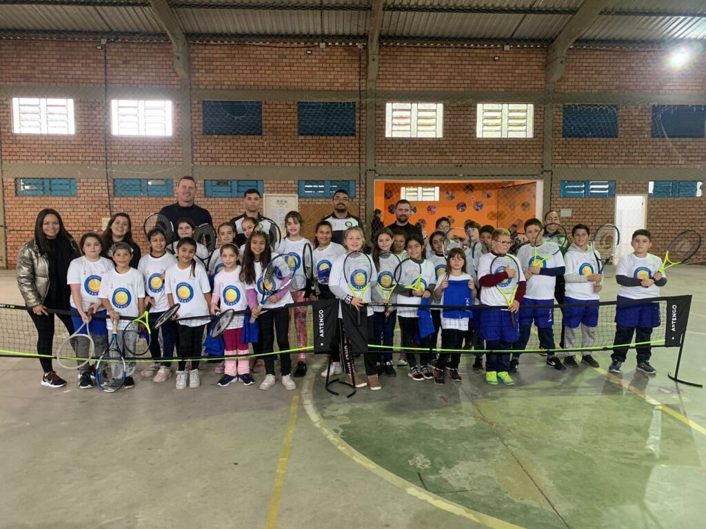 Fundação Tênis inaugura núcleo em Charqueadas, no Rio Grande do Sul